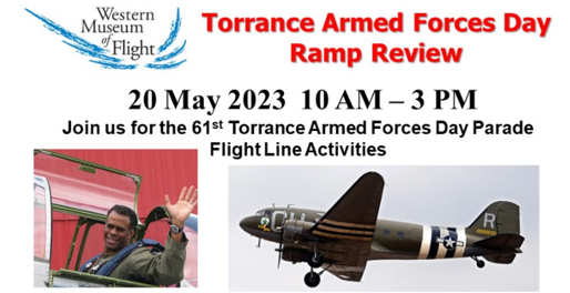 Torrance Armed Forces Day Flight Line Activities